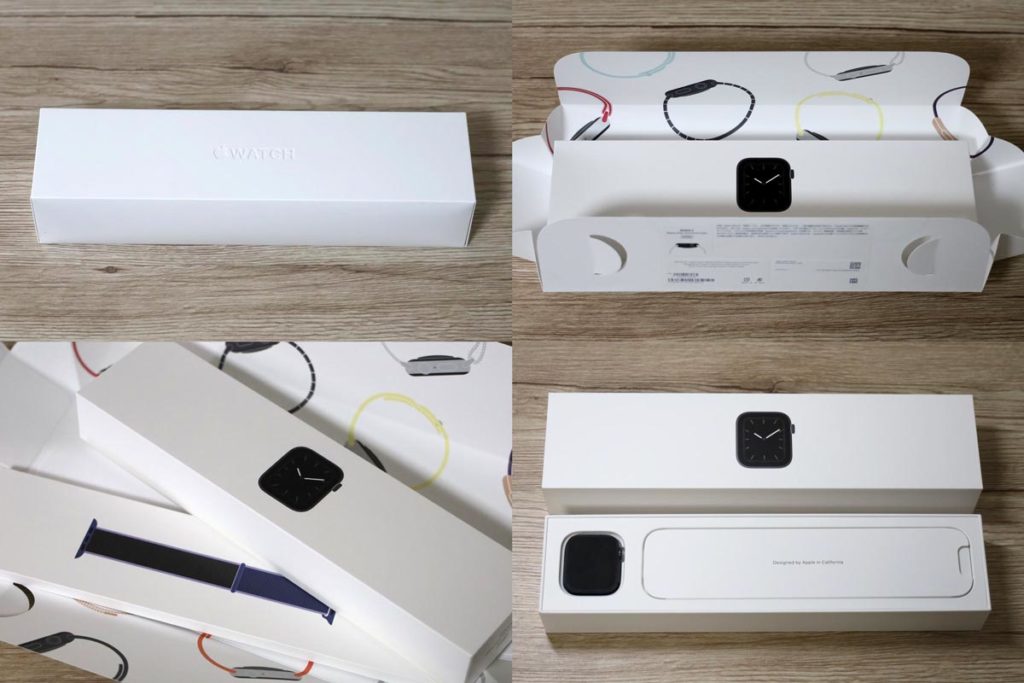 Apple Watch 5 パッケージデザイン