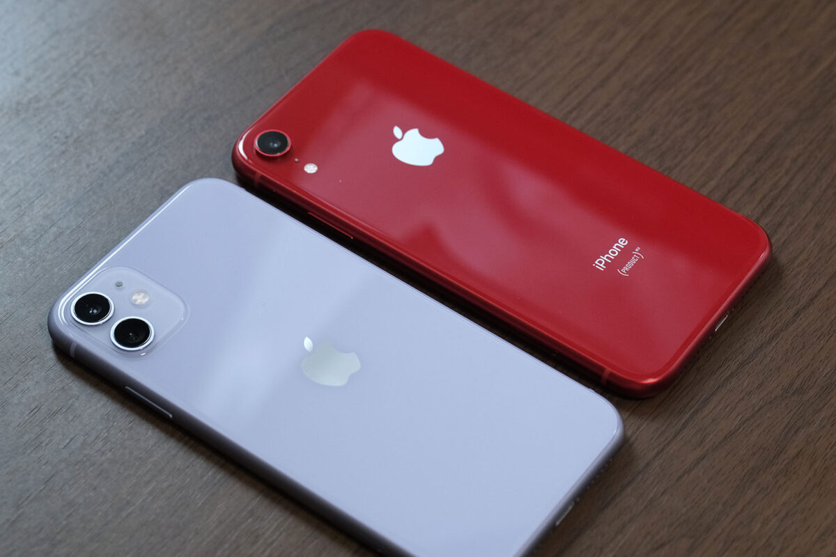 iPhone 11とiPhone XR