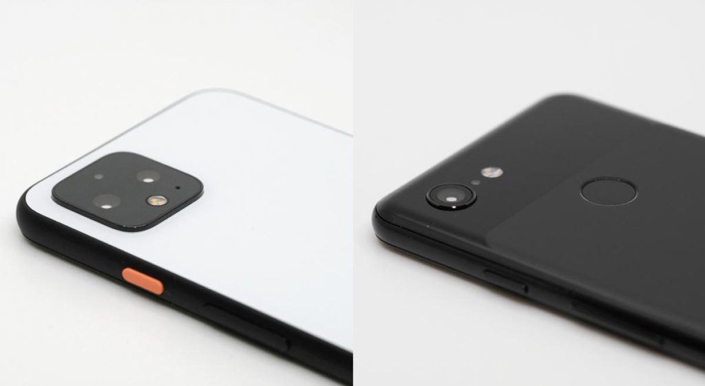 Pixel 4とPixel 3のリアカメラ比較