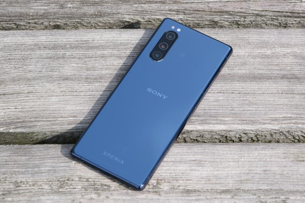 Xperia 5 背面パネルのデザイン