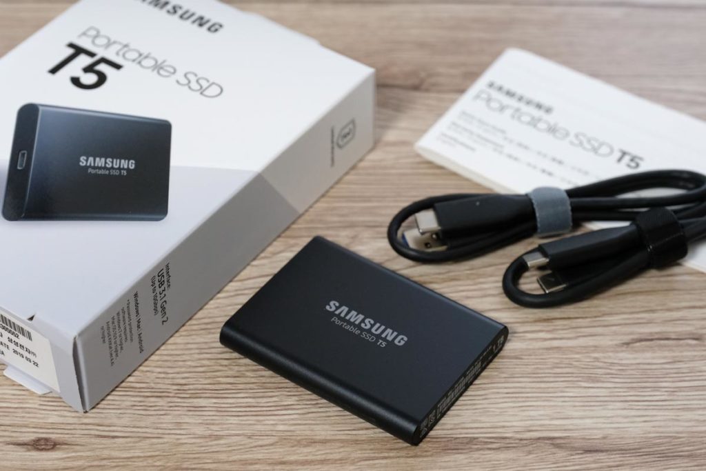 T5 Portable SSD 付属品