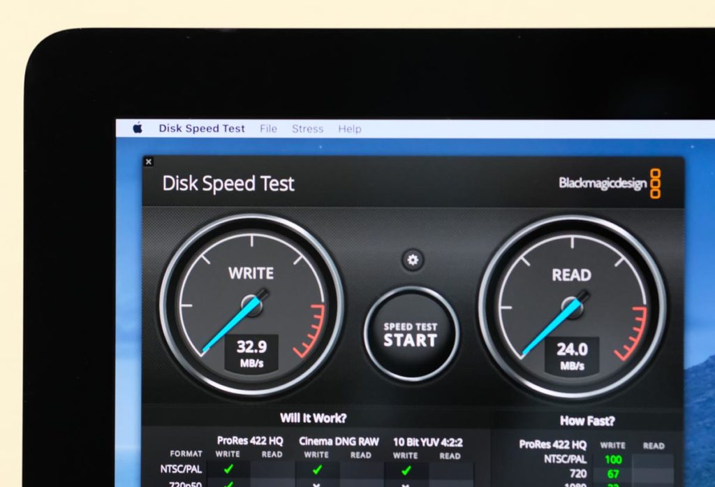 HDDの転送速度