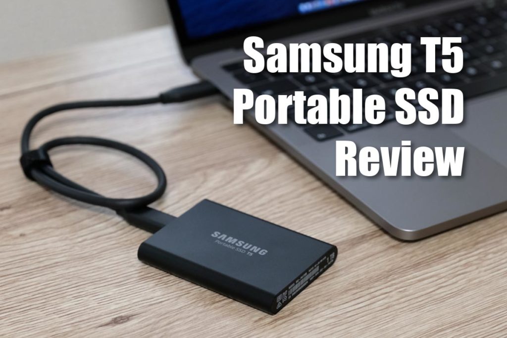 Samsung T5 ポータブルSSD レビュー