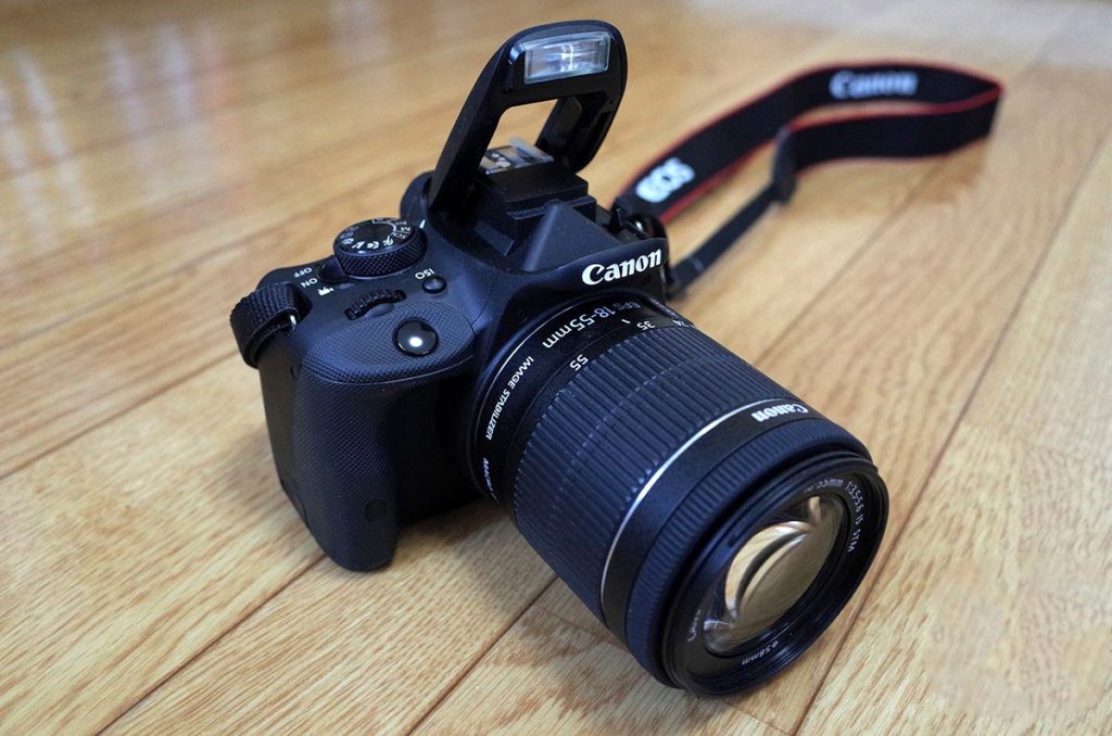 EOS kiss X7の内蔵フラッシュ