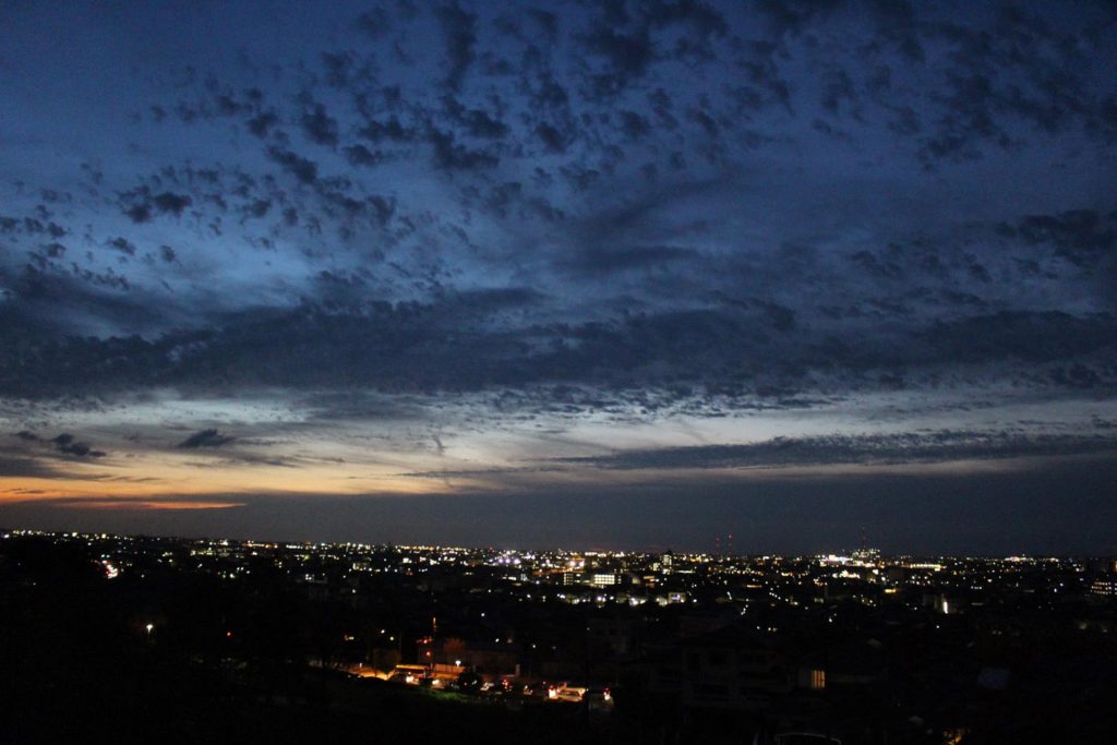 EOS Kiss X7 夜景撮影
