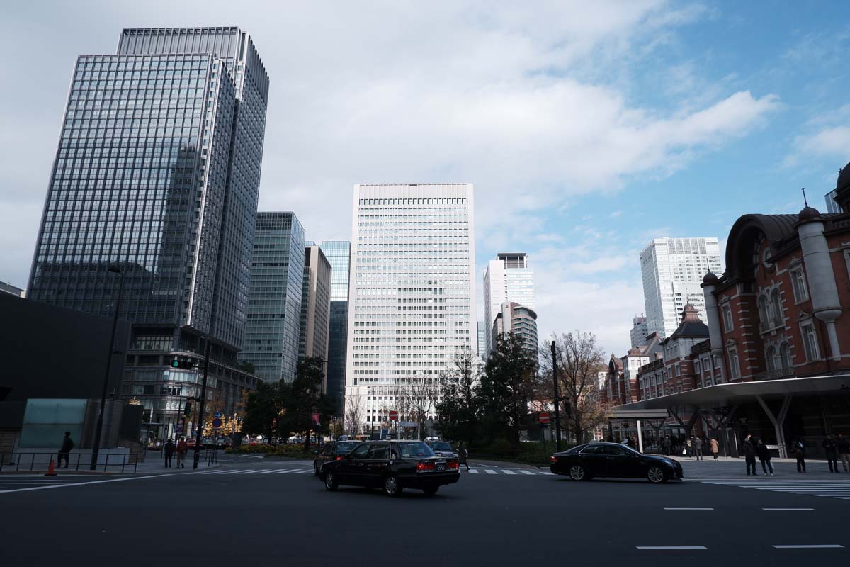 X-A7 + XC15-45mmF3.5-5.6 東京駅前