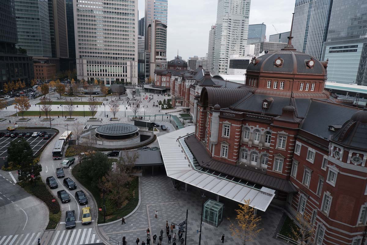 X-A7 + XC15-45mmF3.5-5.6 東京駅のいつものここ