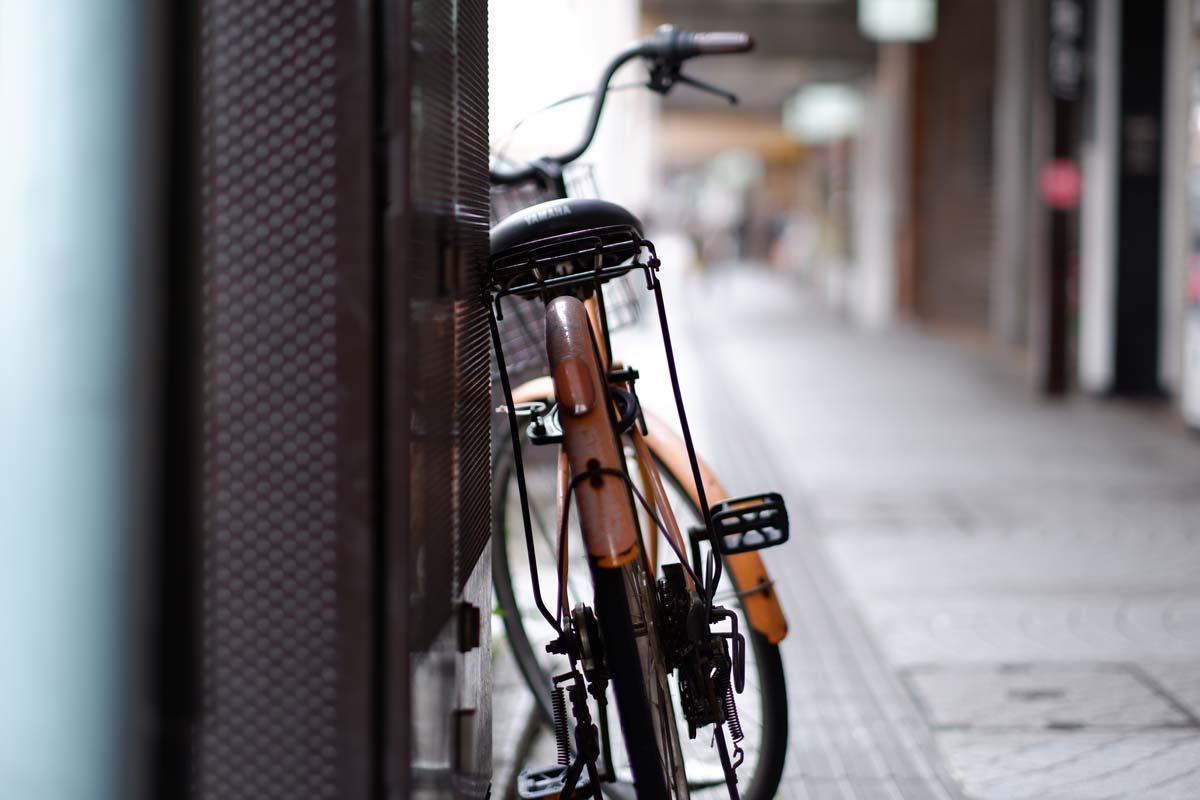 X-A7 + XF56mmF1.2 R 自転車