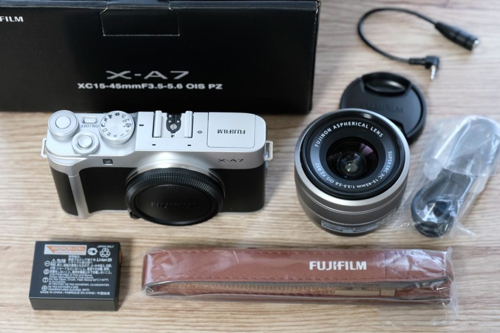 X-A7 同梱品