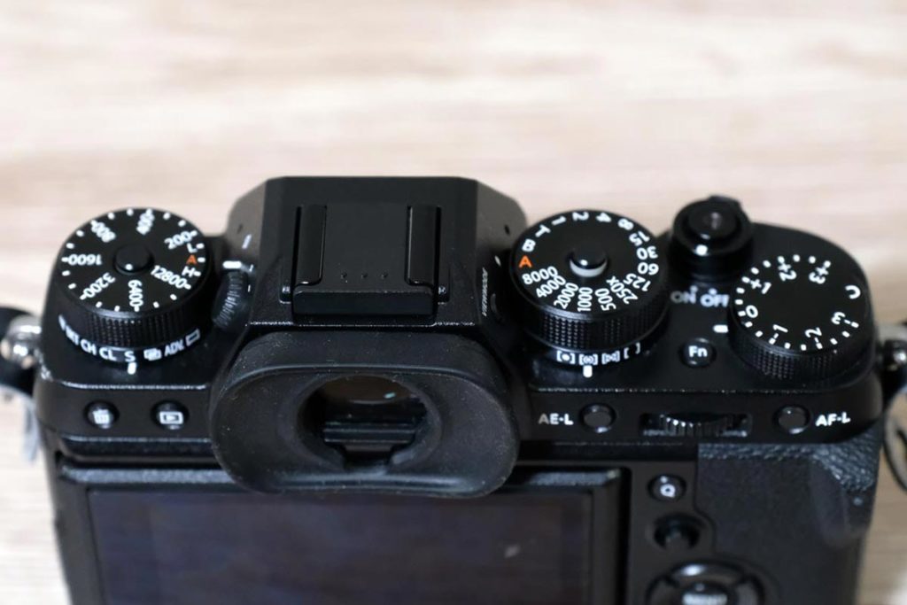 X-T2の操作ダイヤル