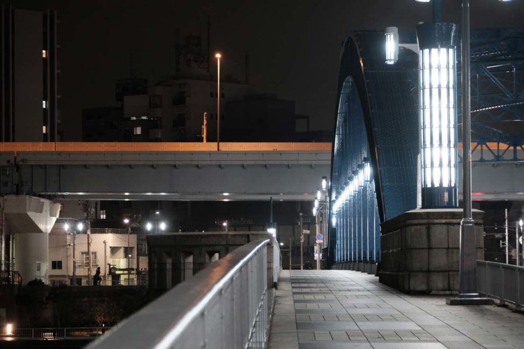 X-T3 + XF16-80mmF4(深夜の橋)