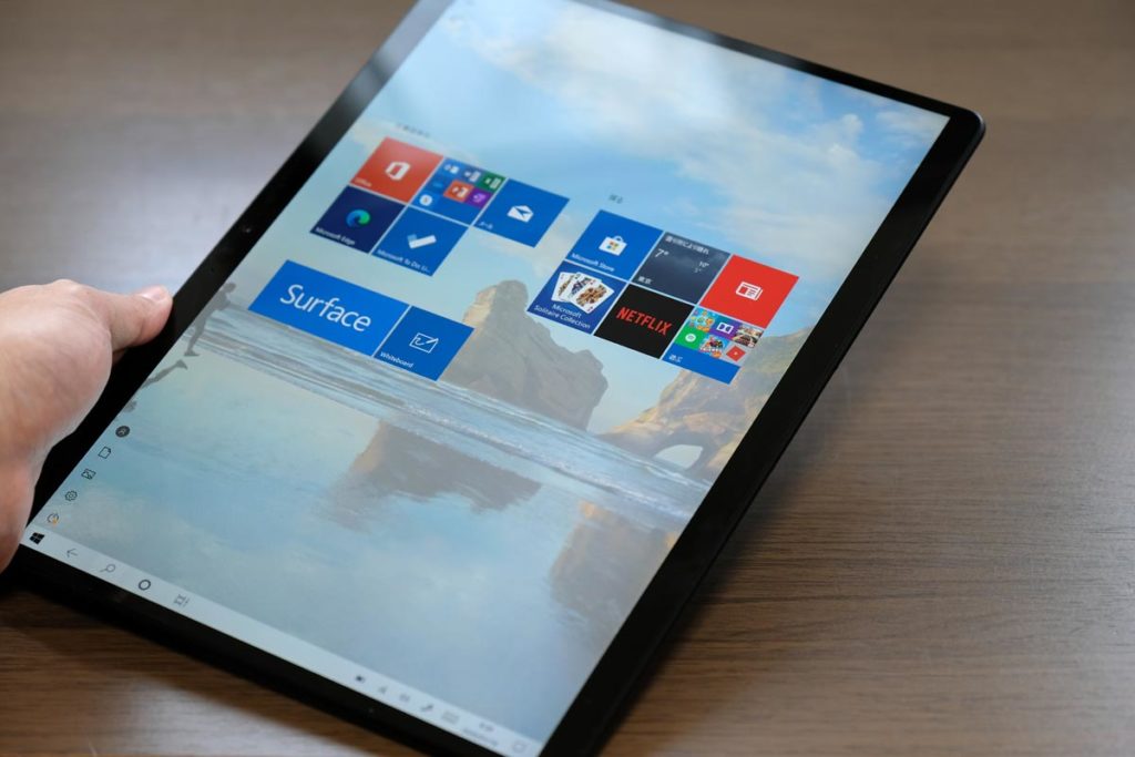 タブレットとして使うSurface Pro X