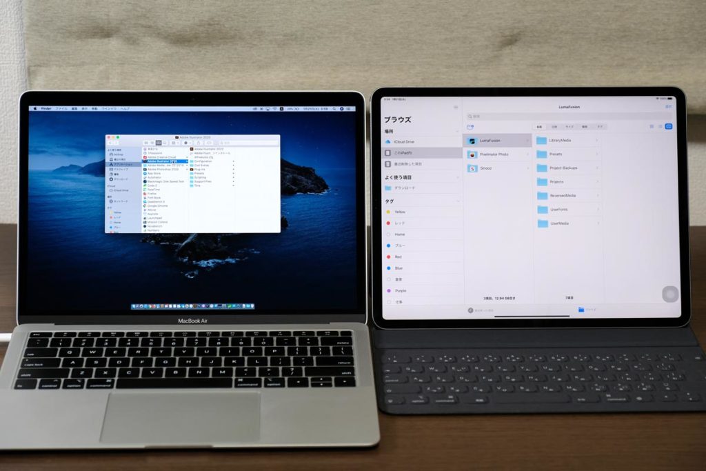 MacとiPadのフォルダ管理