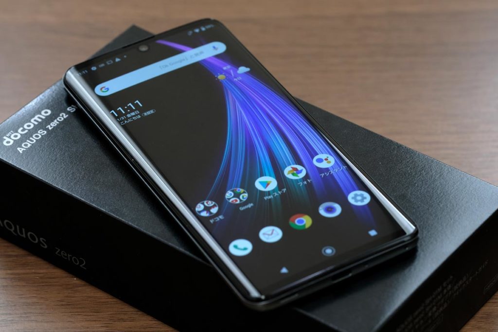 AQUOS zero2 外観デザイン