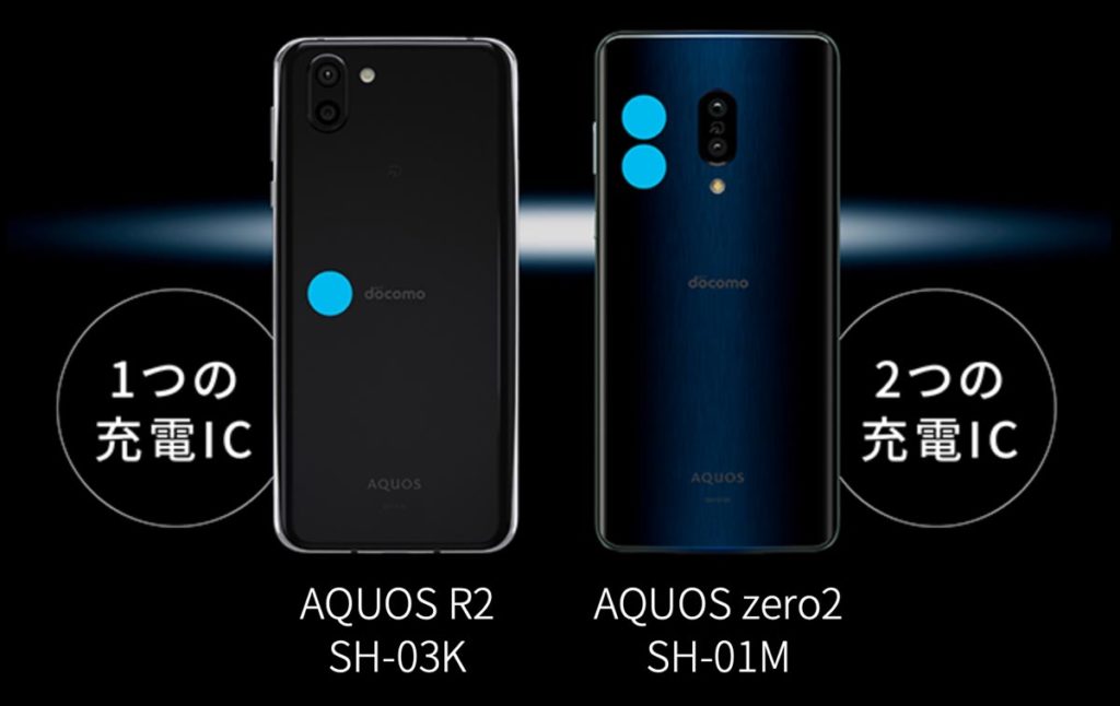 AQUOS zero2のパラレル充電