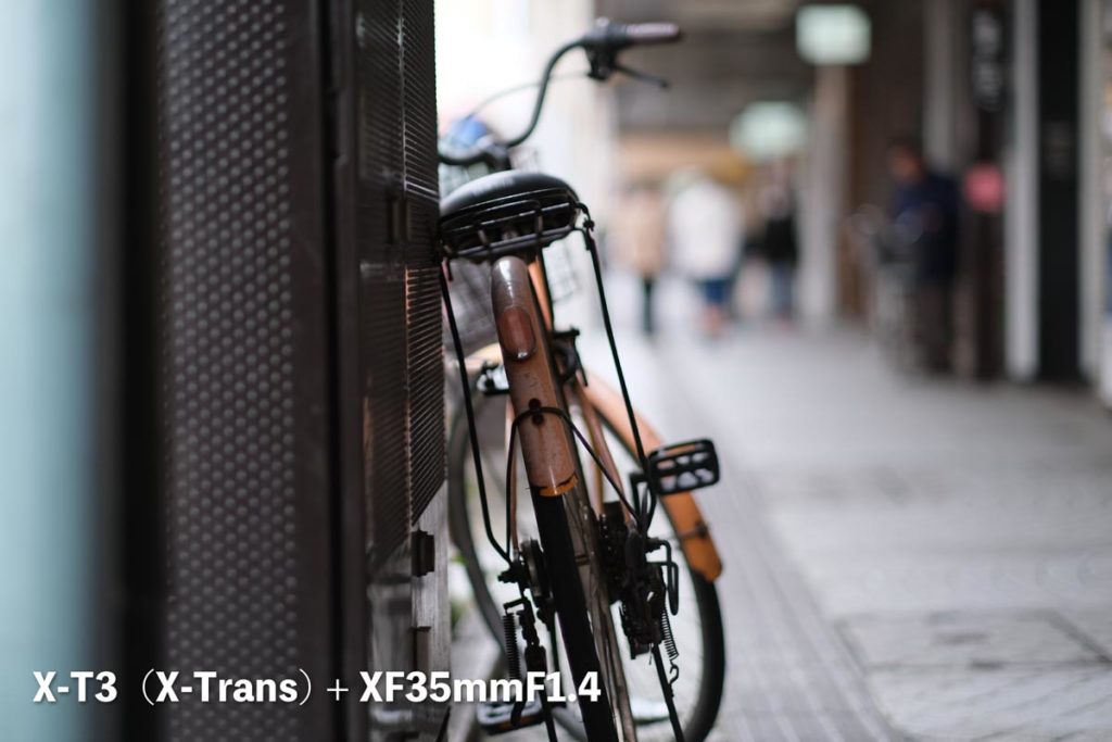 X-T3(X-Trans)自転車