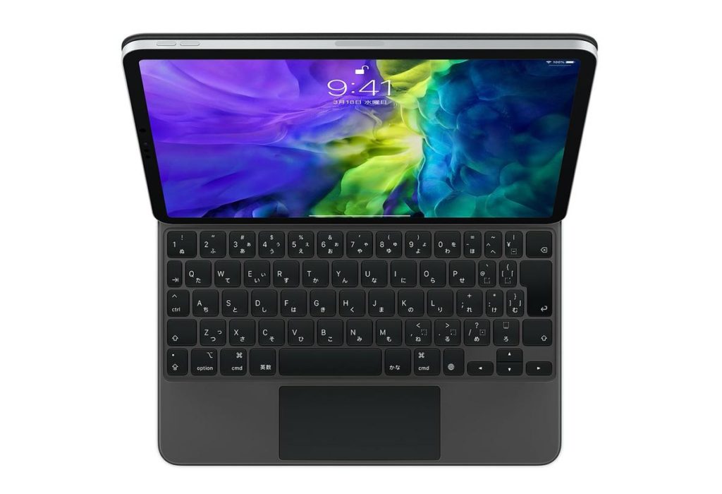 Magic Keyboardは装着するだけで使える