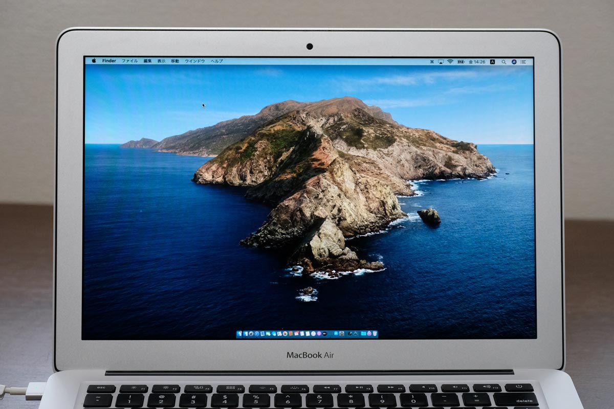 macOS インストール完了