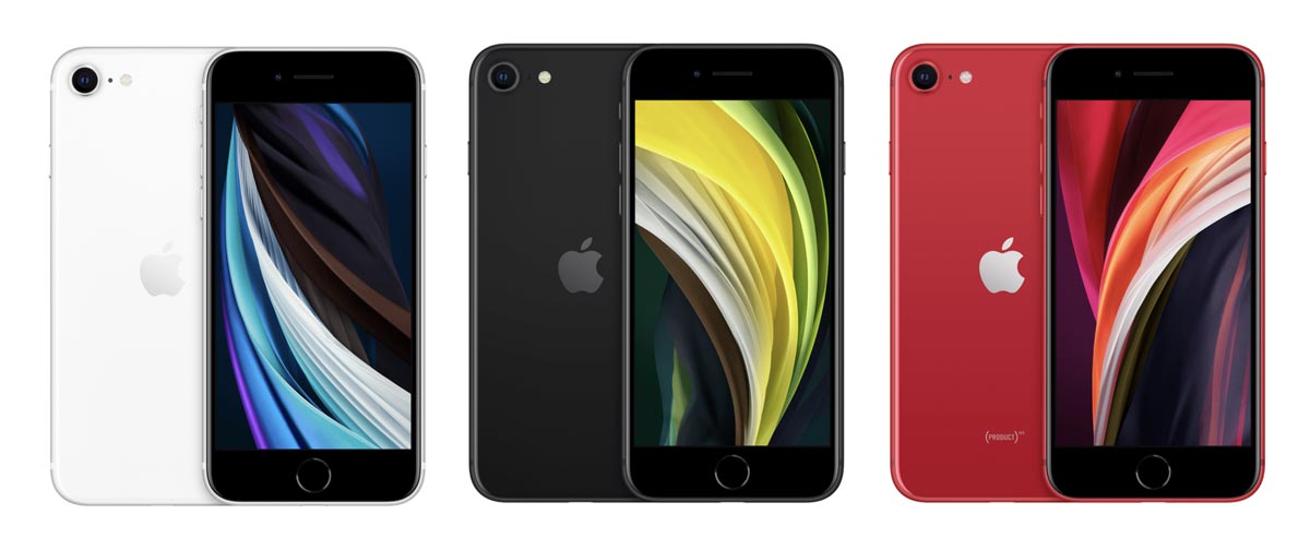 iPhone SE(第2世代)の本体カラー