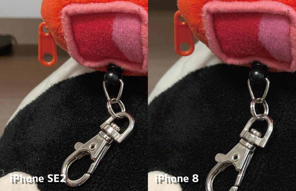 iPhone SE(第2世代)とiPhone 8の解像感