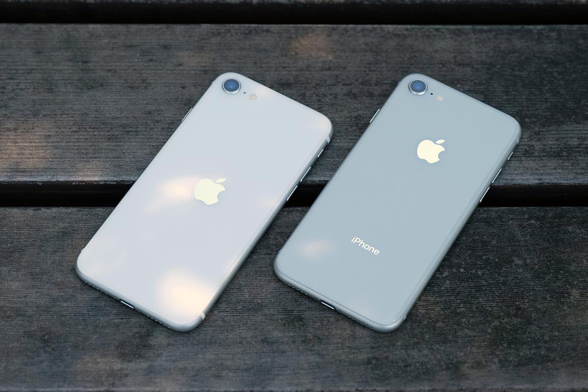 iPhone SE(第2世代)とiPhone 8