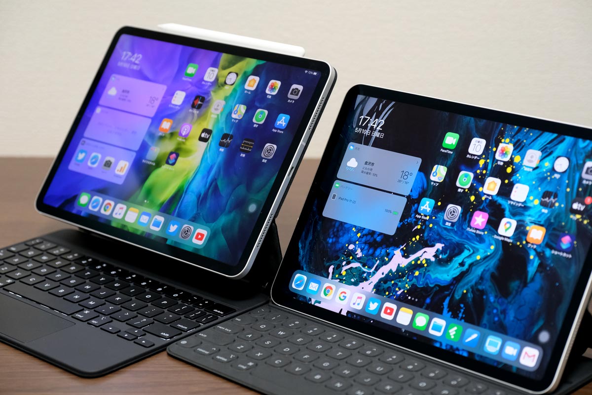 Magic KeyboardとSmart Keyboard Folio