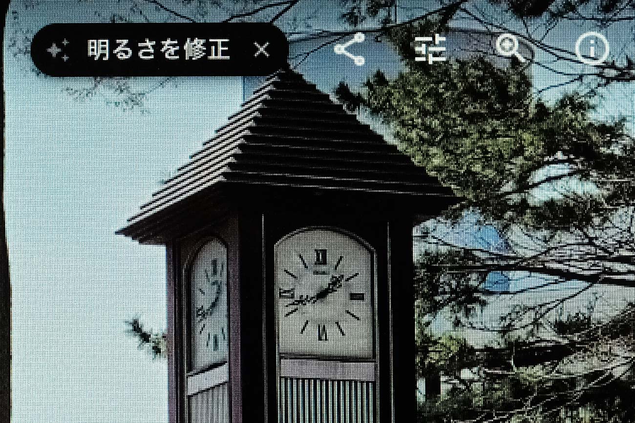 フルHDモニターで写真を表示