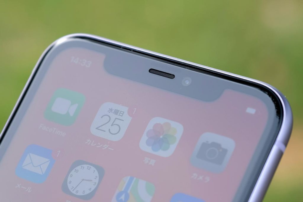 iPhone 11 インカメラ