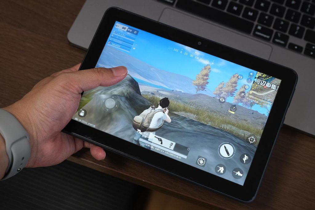Fire HD 8 Plusで広野行動を遊ぶ
