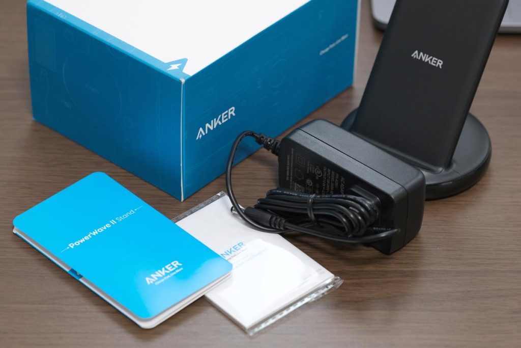 Anker PowerWave Ⅱ Standの付属品