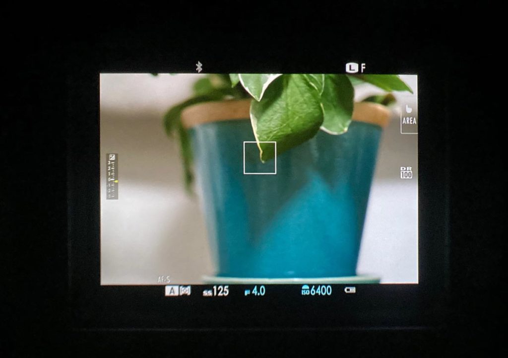 X-T30のEVFの見え方