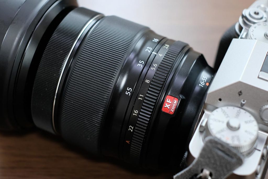 XF16-55mmF2.8の操作リング