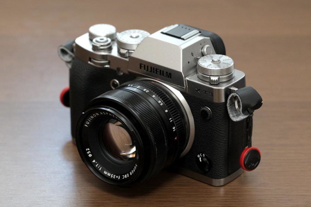 X-T3にXF35mmF1.4 Rを装着