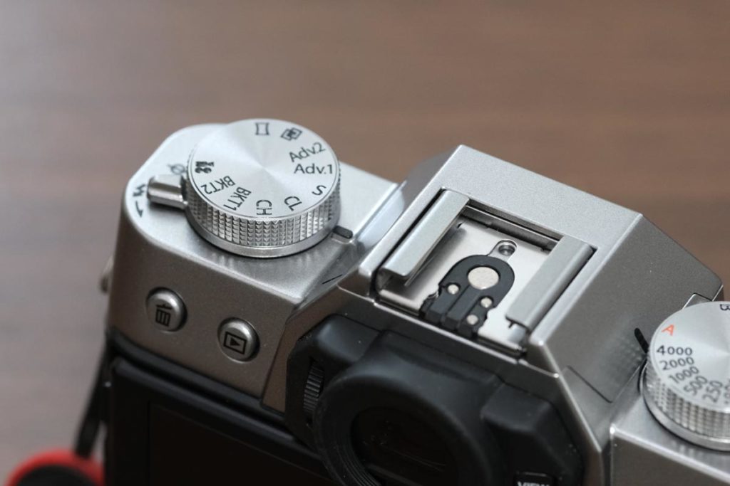 X-T30の操作ダイヤル(左側)