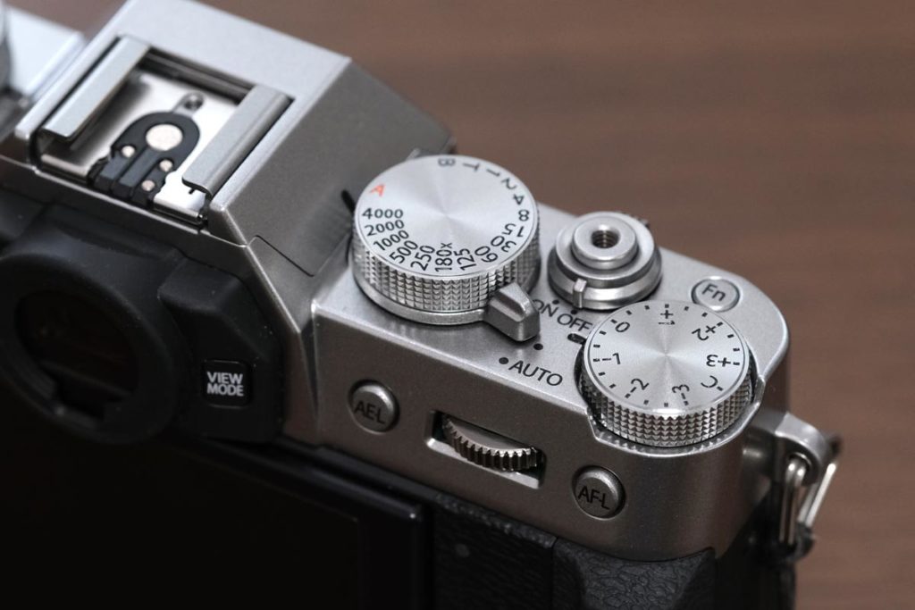 X-T30の操作ダイヤル(右側)