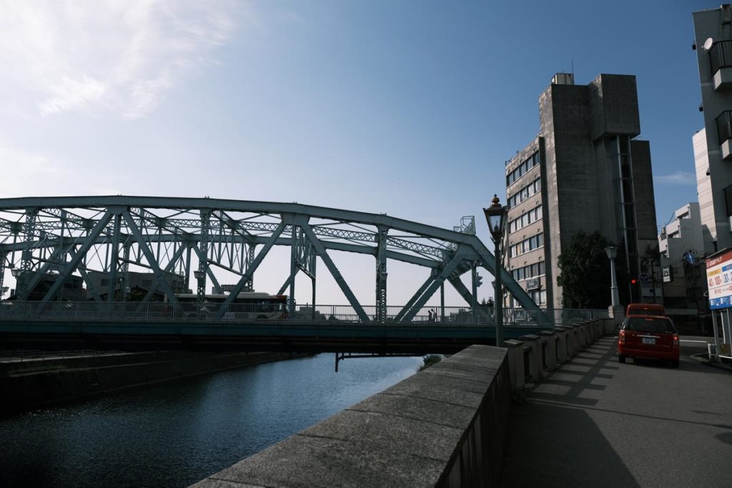 X-T4で犀川大橋を撮影