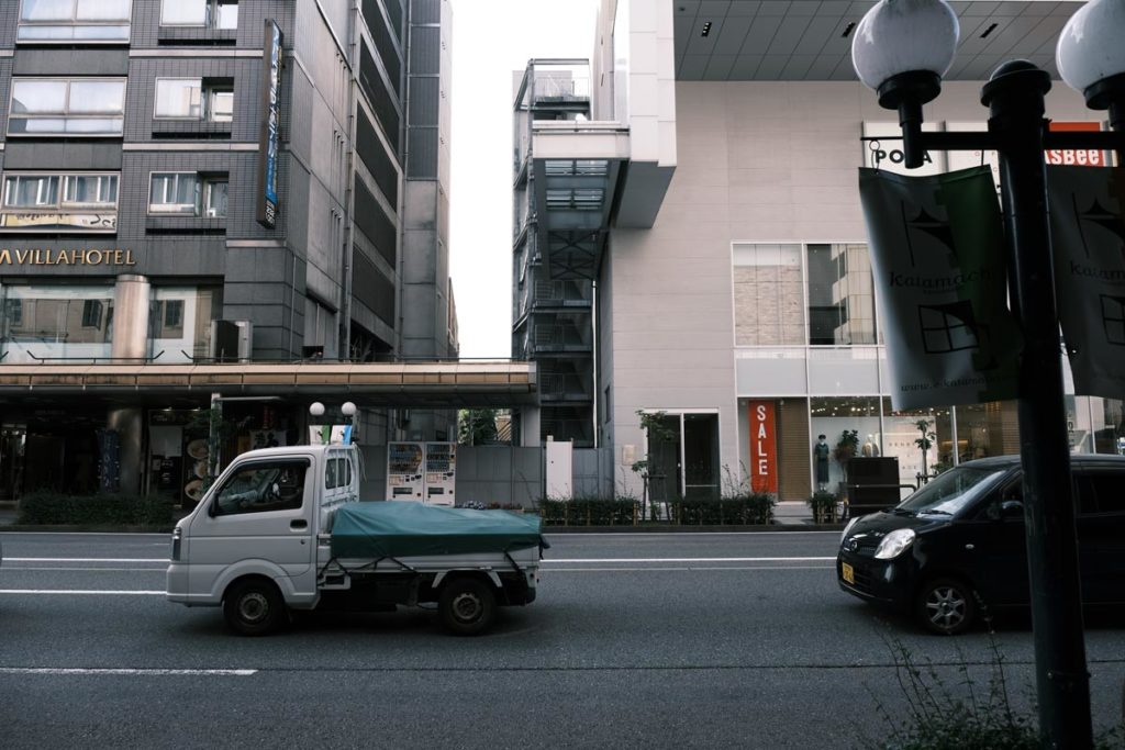 X-T4で片町の通りを撮影