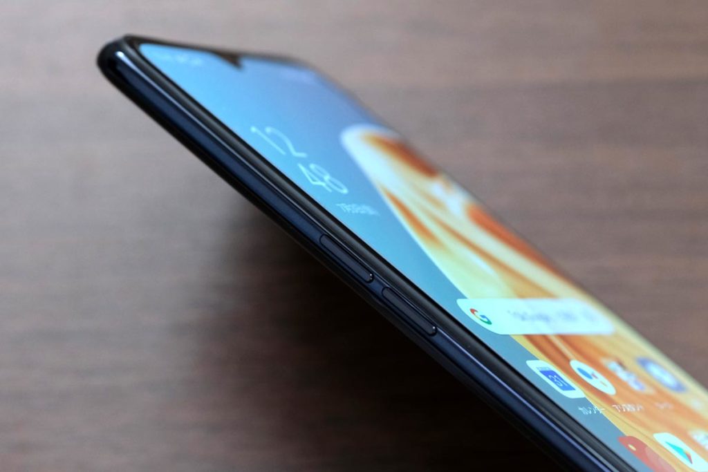 OPPO Reno3 Aの音量ボタン