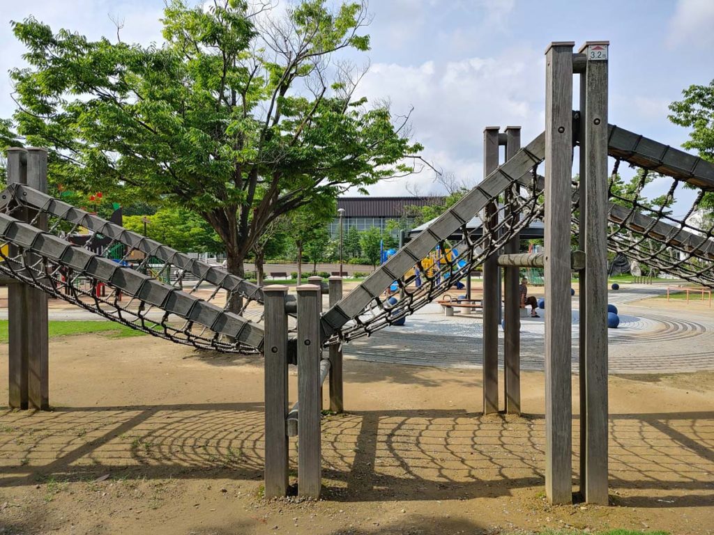LG Style3の標準カメラで公園を撮影