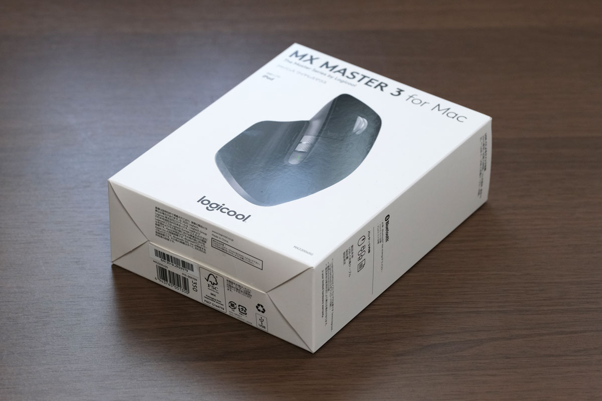 MX Master 3 for Mac パッケージ