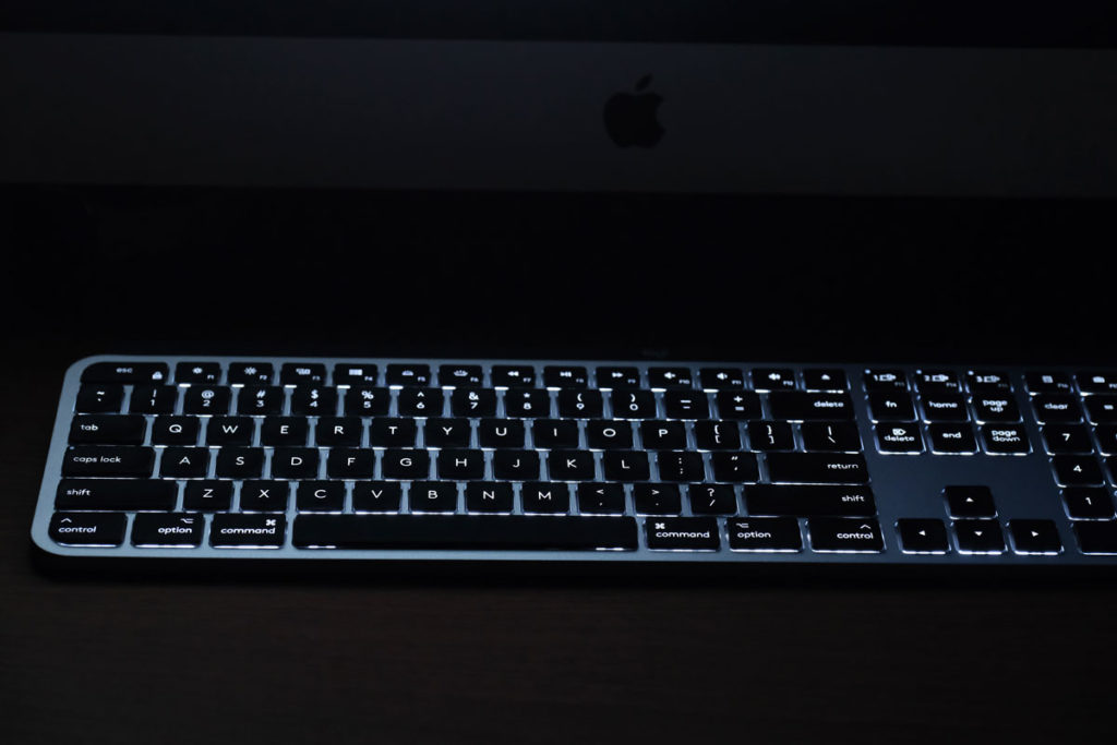 MX KEYS for Macのバックライト