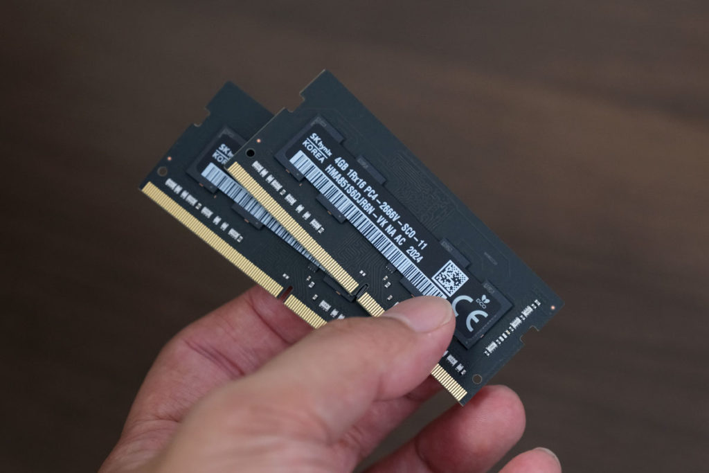 SK Hynixのメモリ