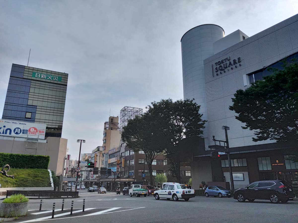 arrows 5G 標準カメラで撮影した東急スクエア