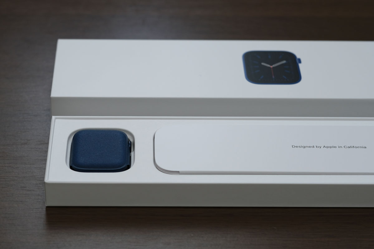 Apple Watch 6の梱包状態