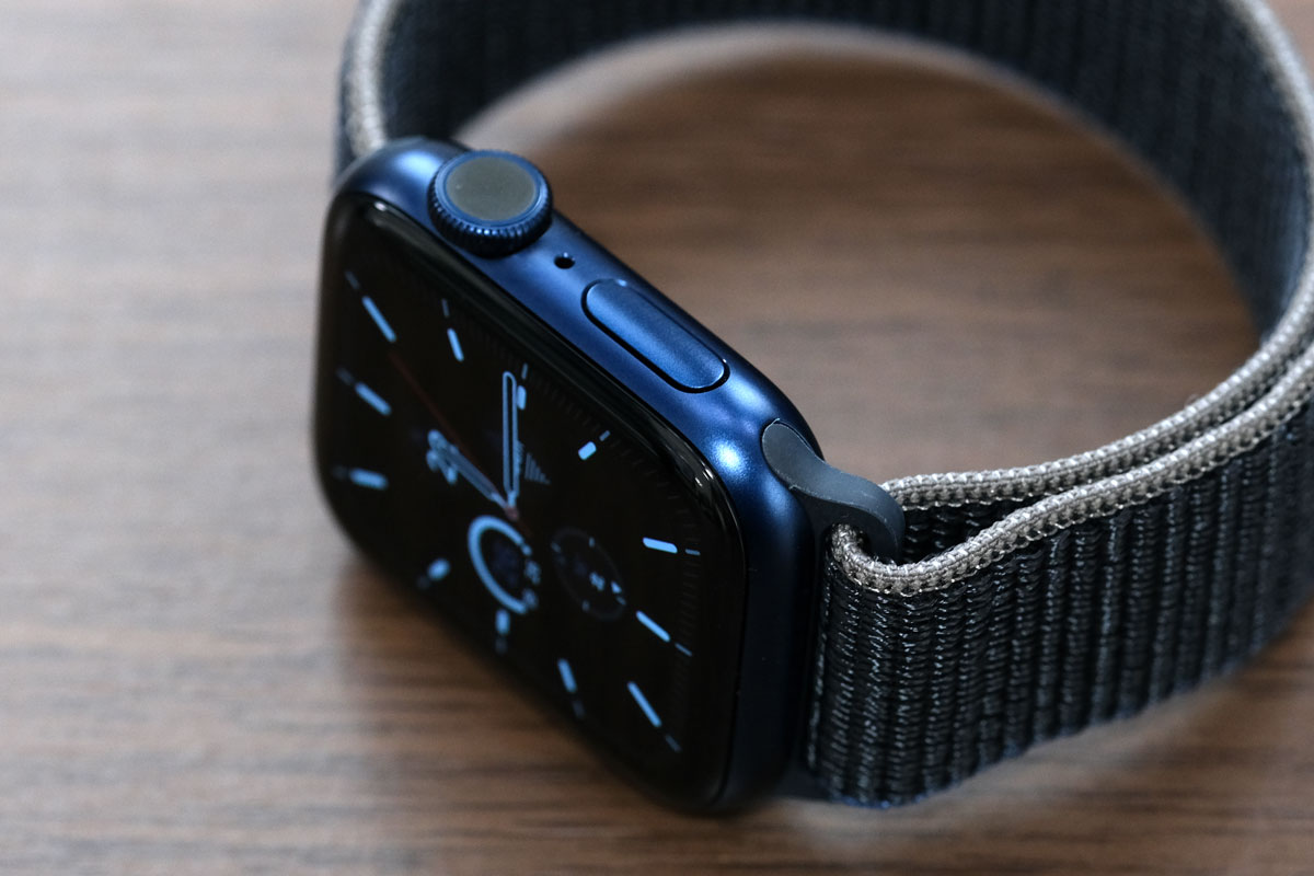 Apple Watch 6の操作ボタン