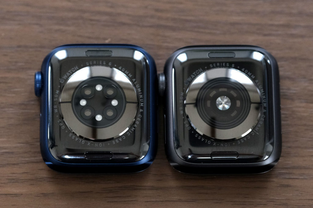 Apple Watch 6・5のセンサーの違い