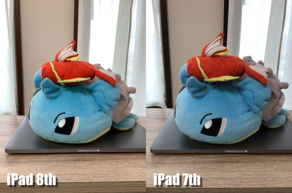 iPad(第8世代)のリアカメラの画質を比較
