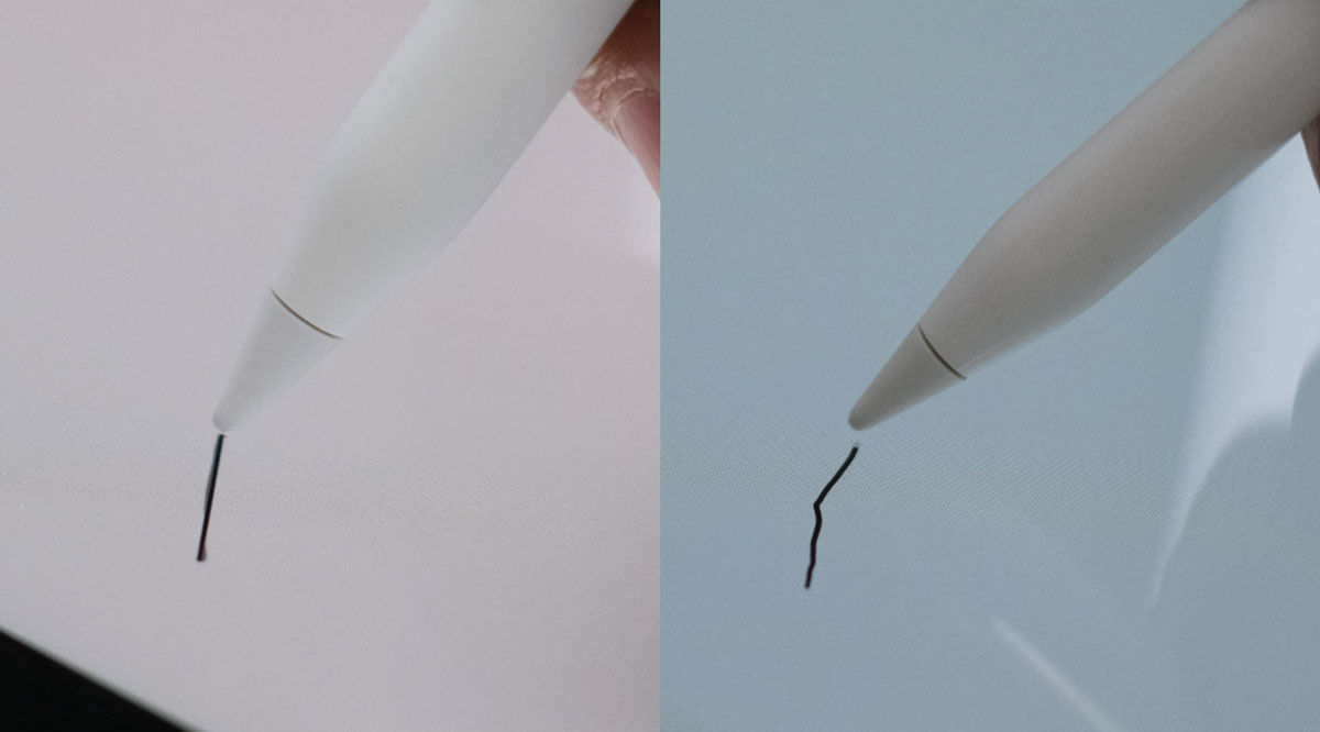 iPad Air 5とiPad 9のApple Pencilの書き心地