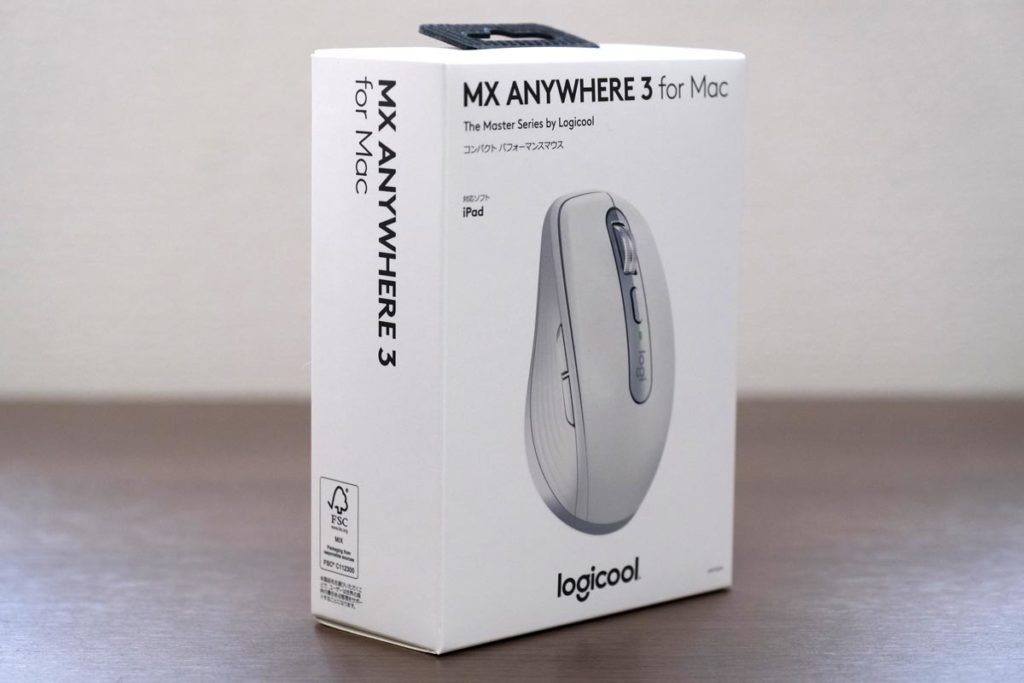 MX Anywhere 3のパッケージ