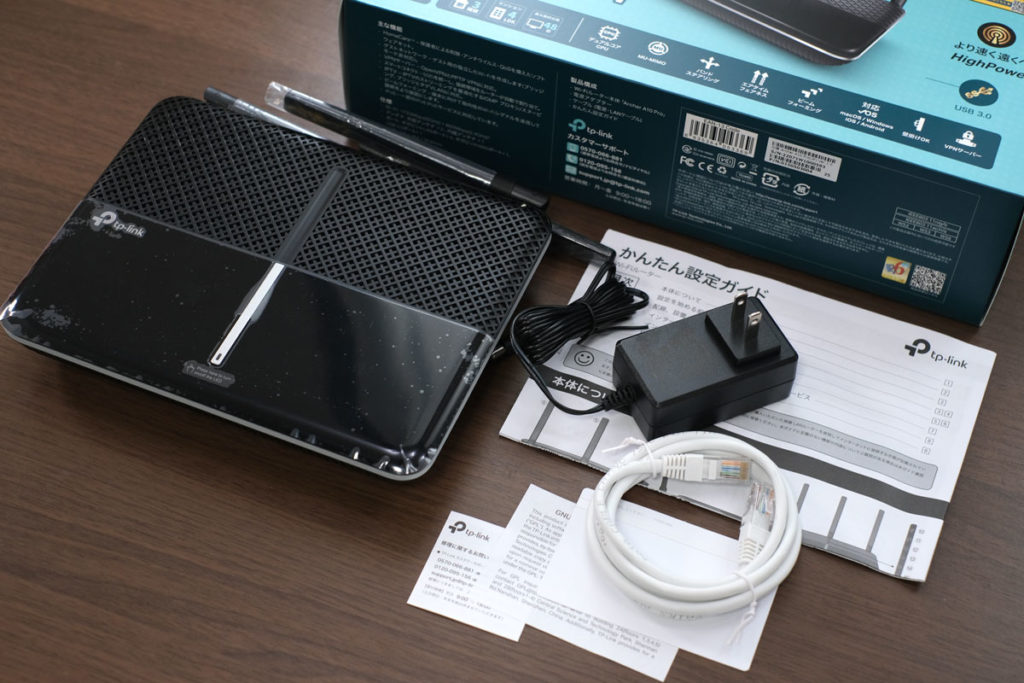 Archer A10 Proの付属品一式